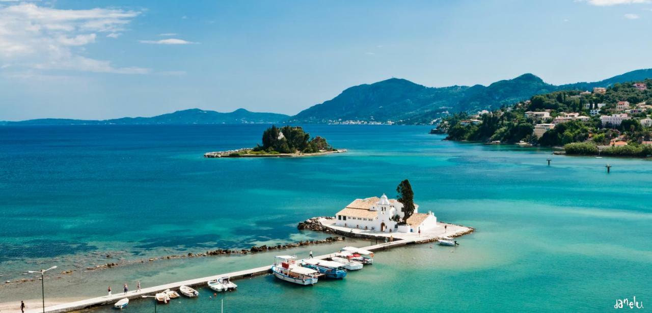 Antonela Sunshine Apartment By Corfu Escapes Перама Екстер'єр фото